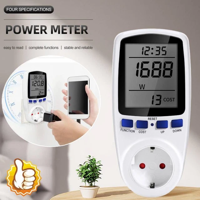 230V ENERGY COST Meter Electricity Meter Energy Meter Power Meter ...