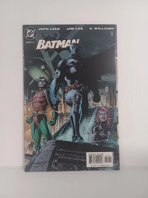 Batman #619 1st App Hush In Costume Heroes Wraparound Variant Cover