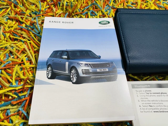 🟣 2021 RANGE Rover Owners Manual Lwb Swb Supercharged Autobiography Hse ...