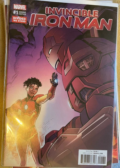 Invincible Iron Man (2017) 1 1 2 3 4 5 6 7 8 Ironheart Riri Williams NM+ key