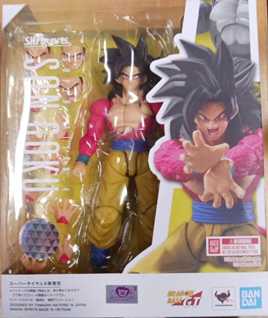 DRAGON BALL GT S.h Figuarts Figura Son Goku Super Saiyan 4 15cm Bandai ...