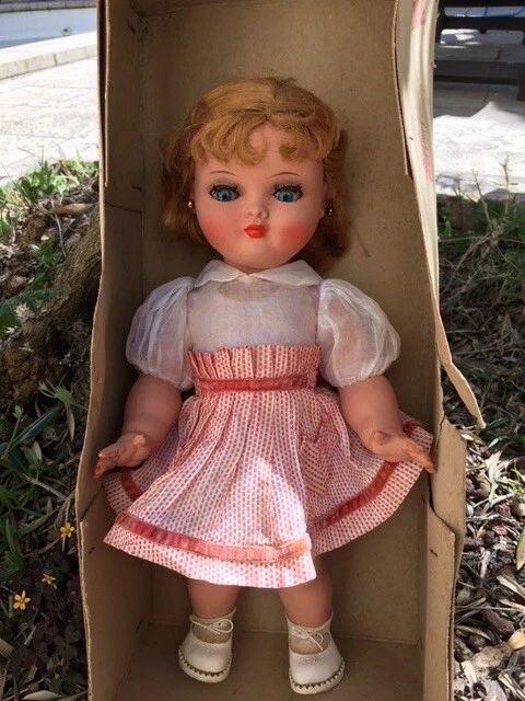 Poupée ancienne Bella 32 cm toute rhodoid