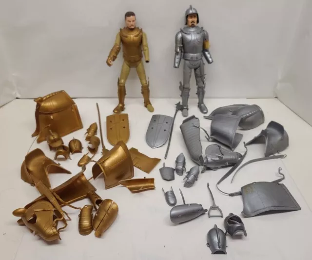 MARX NOBLE KNIGHT Gold Armor Weapons Accessory johnny west toy
