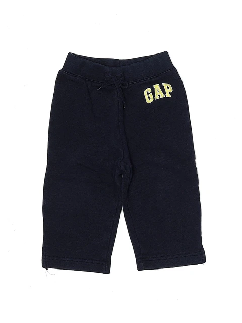 Baby Gap Outlet Boys Black Sweatpants 12-18 Months