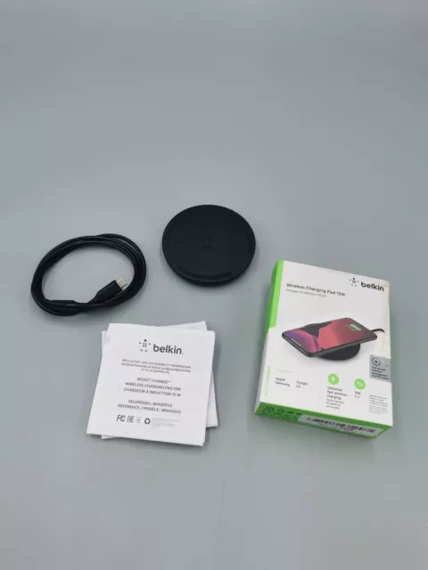 Belkin Boost Charge Wireless Charging Pad 15W (Qi-Certified Wireless Charger for
