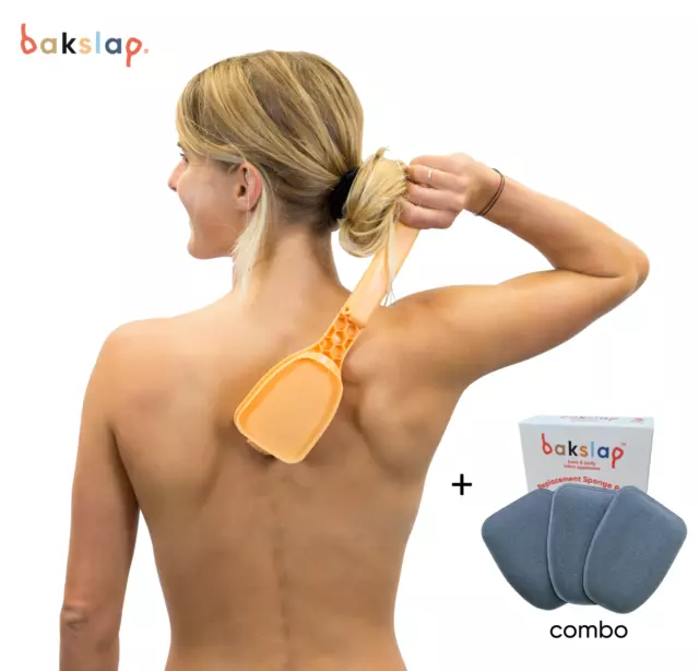 bakslap COMBO: NEW V3.0 Lotion Applicator + 3 Replacement Sponges FREE SHIPPING