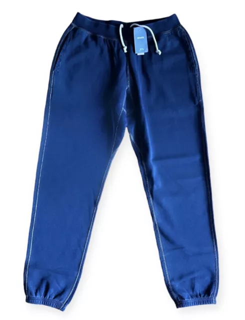 Wallace & Barnes J.Crew Men's NWT Indigo Cotton Terry Fleece Sweatpants Small S