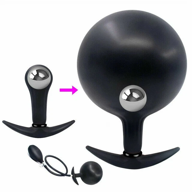Plug Anal Gonflable Fukr 'Long & Ball' - 21 Cm X 3 Cm En Silicone Sans Phtalate - Neuf