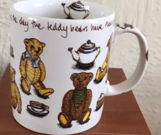 Ted Tea “ Todays The Day” Teddy Bear Picnic Coffee Tea Mug