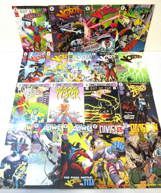 Comics Greatest World - Out of the Vortex Lot - Dark Horse Comics 1993