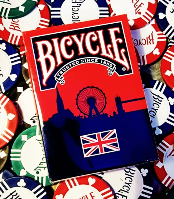 Bicycle Official UK Ambassador Playing Cards. Deck/Poker. Limited Edition 2500