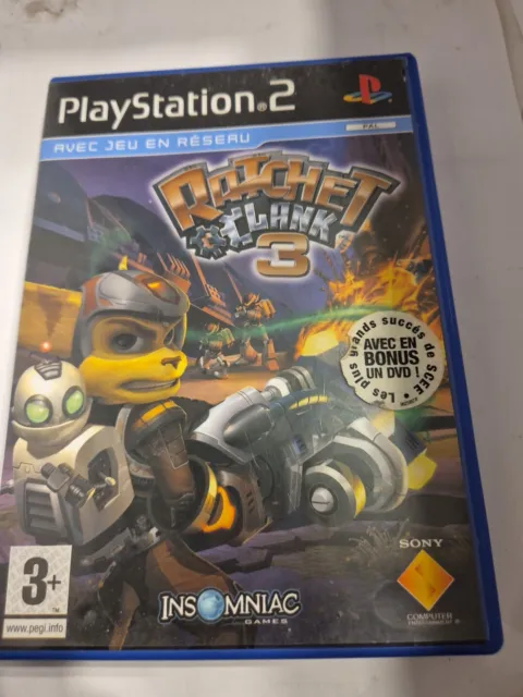Ratchet & Clank 3 Sony Playstation 2 Ps2 Edition Fr Pal Complet