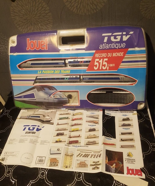 Jouef tgv Atlantique fausse motrice réf 590000 version modelisme boîte cristal