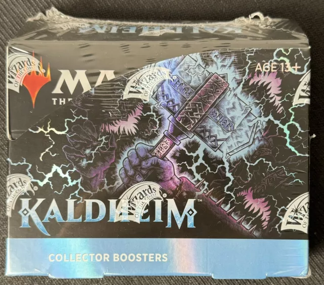 MTG Magic The Gathering Kaldheim Collector Booster Box Factory Sealed