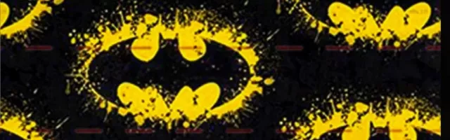 1" 2 YARDS Batman Logo Grosgrain Ribbon Superhero Gift Wrap Cards Lanyards