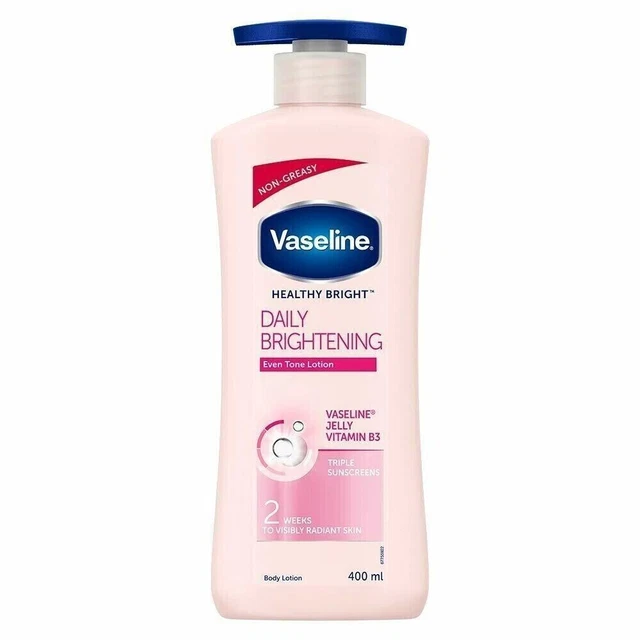 LOTION ÉCLAIRCISSANTE POUR le corps blanc vif vaseline (400 ml