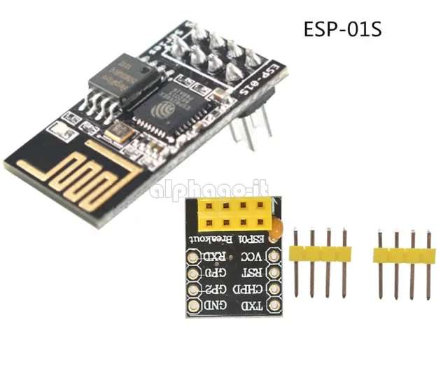New ESP8266 ESP-01S Serial WIFI Wireless Transceiver Module Adapter PCB Board