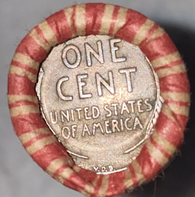 1 US Lincoln Wheat Cent Penny Roll 1904 Indian Head/1909 VDB (50 Coins) Old 2