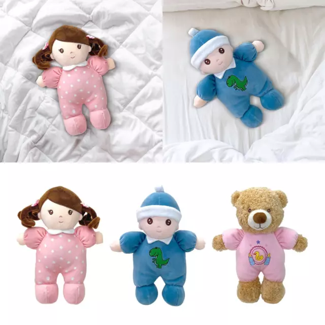 Première poupée en peluche douce pour bébé, première poupée de chiffon pou