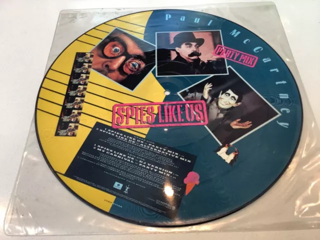 “Spies Like Us” Paul Mccartney 12” Picture Disc 1985 Uk  In N.mint Cond. Superb! 2