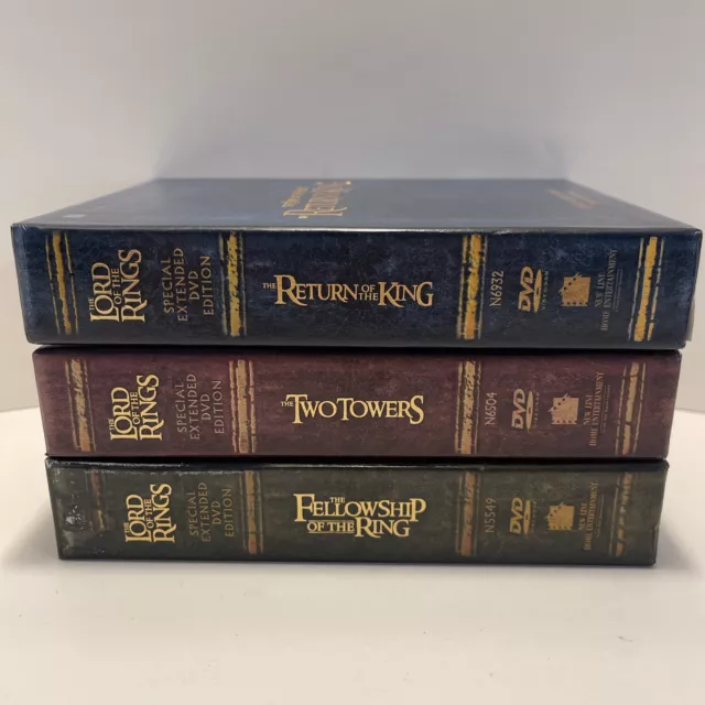 The Lord of the Rings Trilogy Special Extended Edition 12-DVD Set Complete