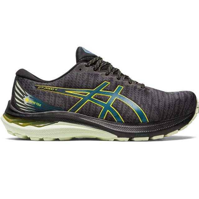 Asics GT-2000 11 GTX Herren Laufschuhe stabil schwarz grün 1011B477-002