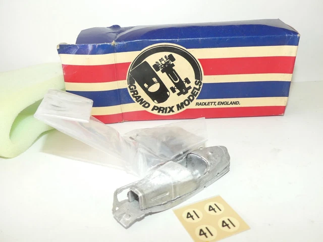 Miniature OSCA SPORT 750 #42 – 24H Du Mans 1958 – Mikansue 1/43 – Kit Monté (restauration Stickers)