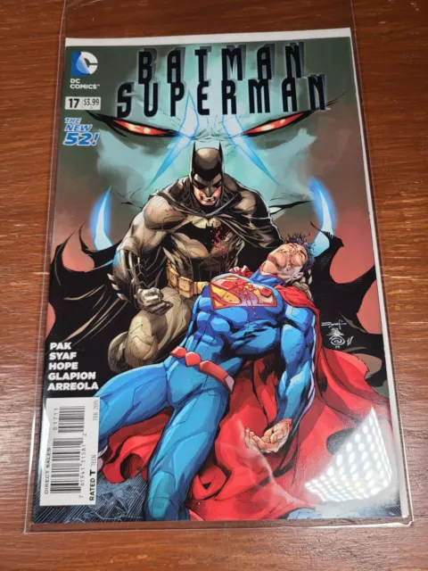 Batman Superman #17 (New 52 DC Comics) 1st Print NM/ M Bagged/ Boarded