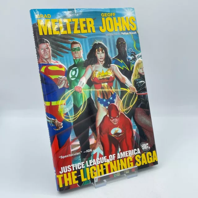 Justice League of America The Lightning Saga Graphic Novel (Hardcover, 2008)