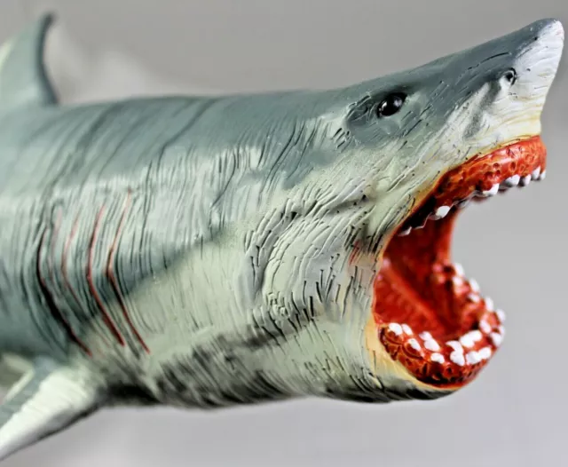 Halloween Party Bloody Fearful White Shark Toy Gift