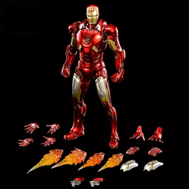 1:12 Scale Comicave Diecast Iron Man MARK VII MK7 12inches Doll Toy