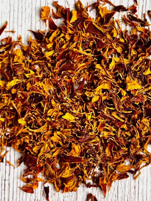 Organic Dried marigold petals | NOT CALENDULA
