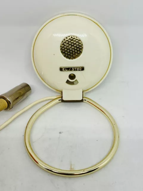 Seltenes rundes PHILIPS MIKROPHON Model EL 3750/10 original 50er Jahre VINTAGE 3