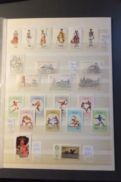 Romania 22 Marken von 1968    5mal Komplette Sätze  Postfrisch !