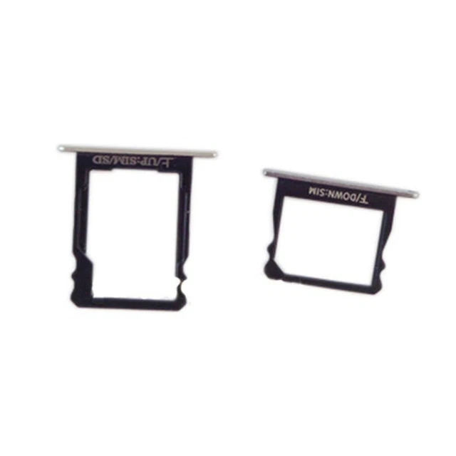 Tiroir SIM + SD Pour Huawei P9 - Argent - Compatible Xiaomi Et Autres Modèles - Neuf Sous Blister