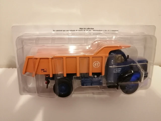 CAMION BERLIET - N°37 - BERLIET GLM 10 R Malaxeur à asphalte - 1/43 EUR