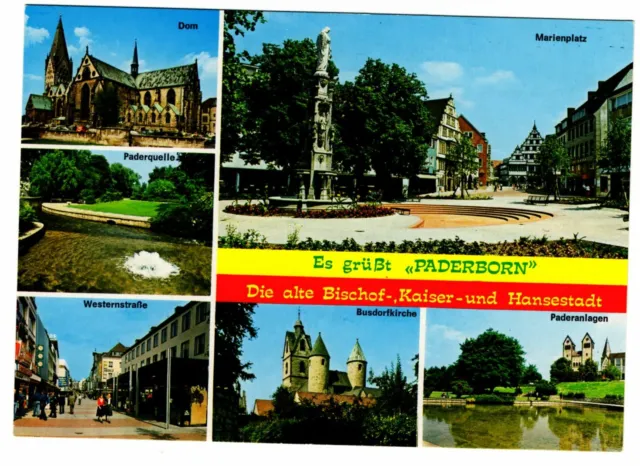 Paderborn - Die alte Bischof-, Kaiser-, und Hansestadt (aus den 1980er Jahren)