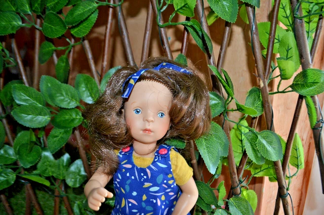 Poupée Minouche Sylvia Natterer – 34 Cm – Blonde – Modèle Inès Pour Kathe Kruse