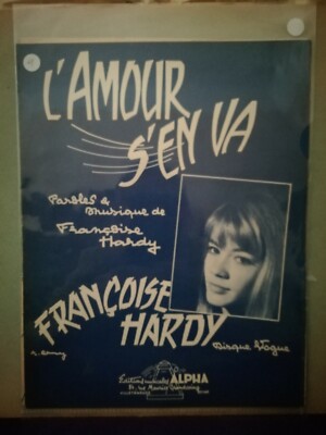 Partition L Amour S En Va Francoise Hardy Ed Alpha 1963 Comme Neuve Eur 12 00 Picclick Fr Partition L Amour S En Va Francoise Hardy Ed Alpha 1963 Comme Neuve Eur 12 00 Picclick Fr