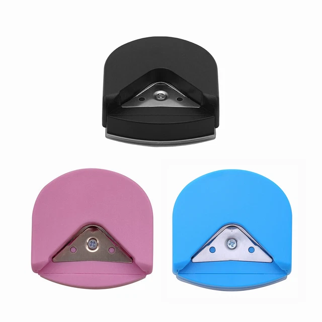 4 mm Mini Portátil Esquina Cortador Papel Redondo Artesanías Cortador Hágalo usted mismo Herramientas para Tarjetas