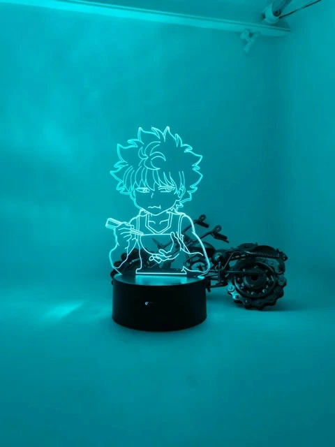 Lampada 3D Anime Demon Slayer Con Telecomando - 16 Colori, 2 Disegni, USB/Batteria, Idea Regalo Per Appassionati - Foto 4