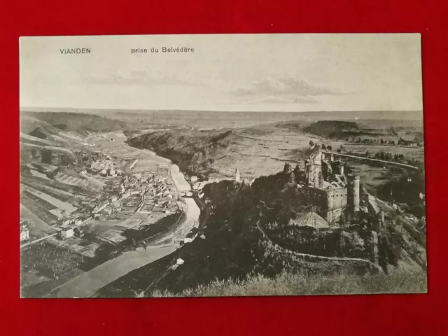 CPA LUXEMBOURG - Vianden - Prise du Belvédère