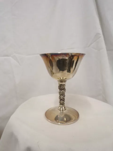 VALERO Silver Plated Goblet