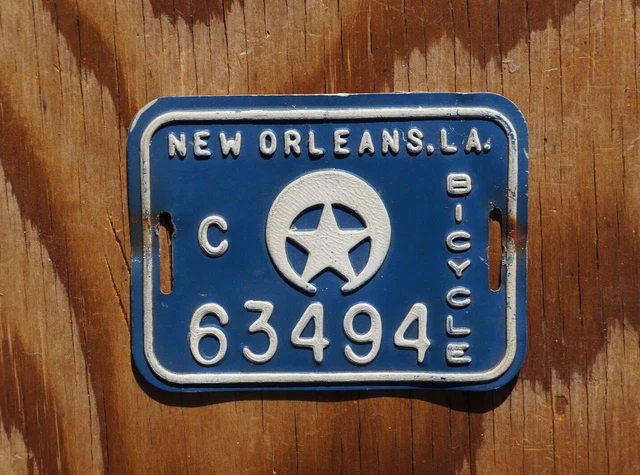 US Louisiana, License Plates, Automobilia, Transportation, Collectibles