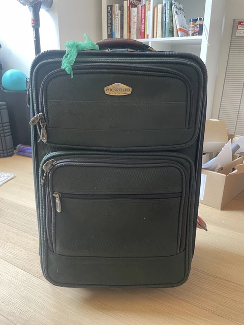 Green Carry On Luggage Ricardo Beverly Hills Bag