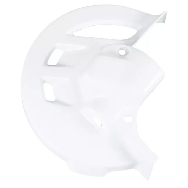 UFO Honda CR White Front Disc Guard HO02684