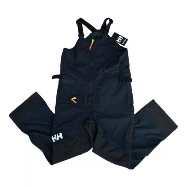 Pantalones Helly Hansen W Offshore Carrera Vela Pechera Mujer Pequeño Marino 2