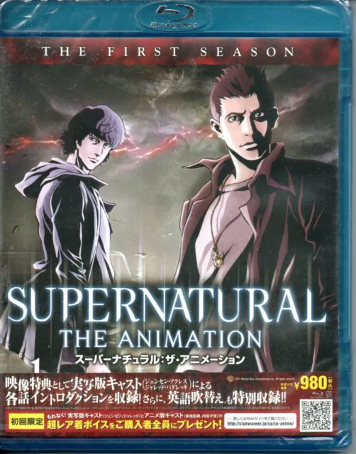 Supernatural The Animation Blu Ray Japon Promo bluray series episode 1&2