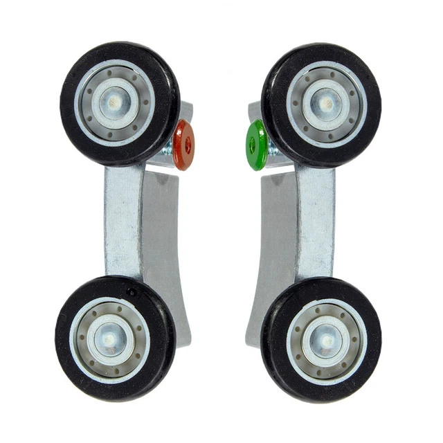 Arresto laterale originale Alulux AEG/DW/D Detolux in alluminio, set L&R