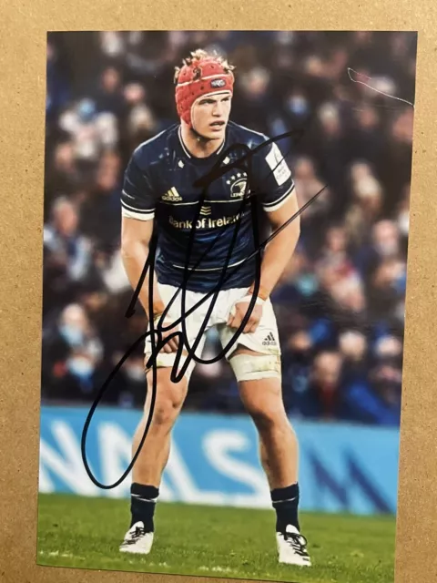 Josh Van Der Filer - Leinster Rugby Signed 6x4 Photo